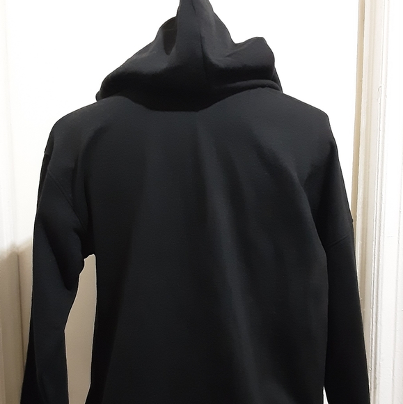 Men's Forever Twenty One Distressed Faded Slashed Hoodie US Large New - Picture 3 of 13